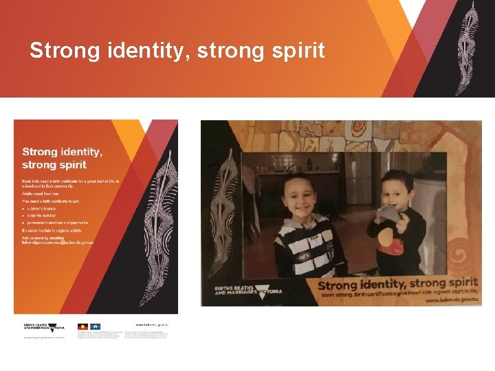 Strong identity, strong spirit 