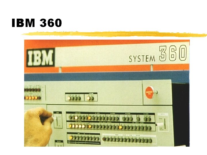 IBM 360 IBM 360