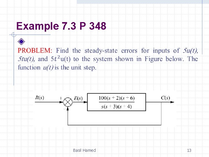 Example 7. 3 P 348 Basil Hamed 13 