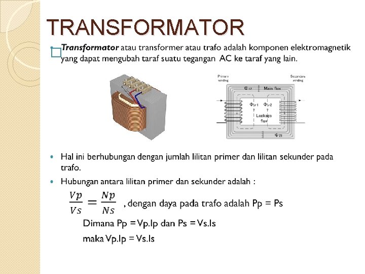 TRANSFORMATOR � 