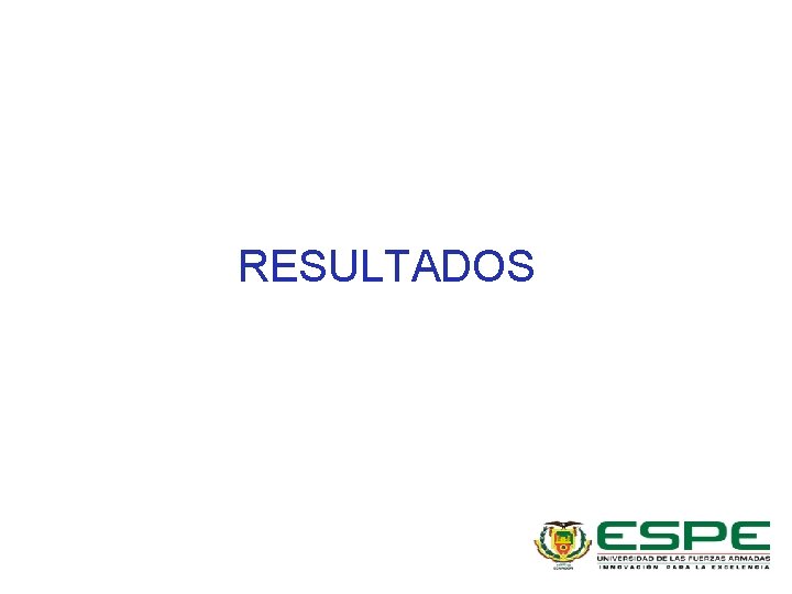 RESULTADOS 