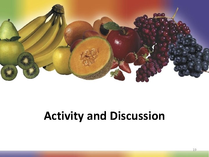 Activity and Discussion 19 