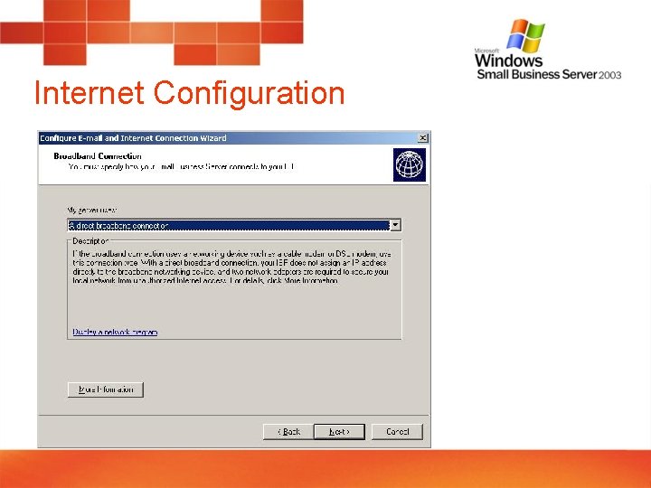 Internet Configuration 