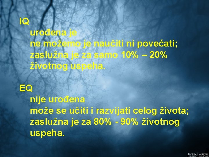 IQ urođena je ne možemo je naučiti ni povećati; zaslužna je za samo 10%