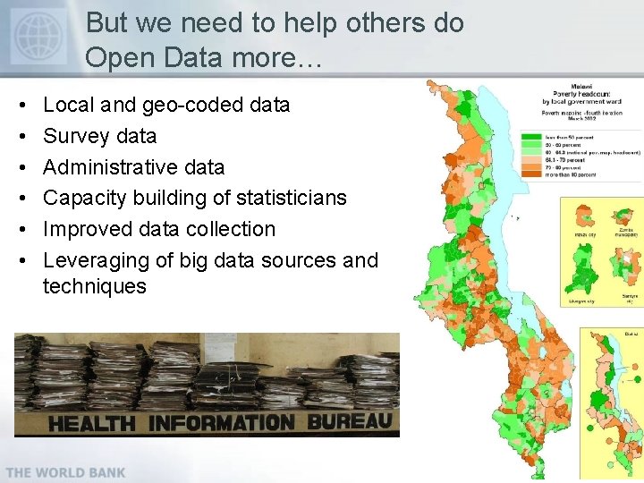 But we need to help others do Open Data more… • • • Local