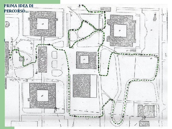 PRIMA IDEA DI PERCORSO… 