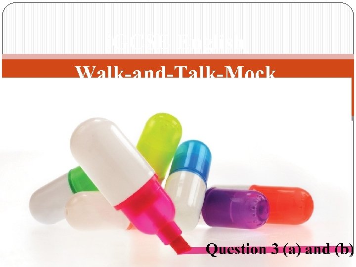 i. GCSE English Walk-and-Talk-Mock Question 3 (a) and (b) 