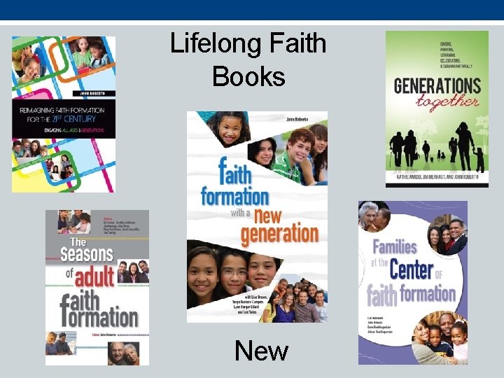 Lifelong Faith Books New 