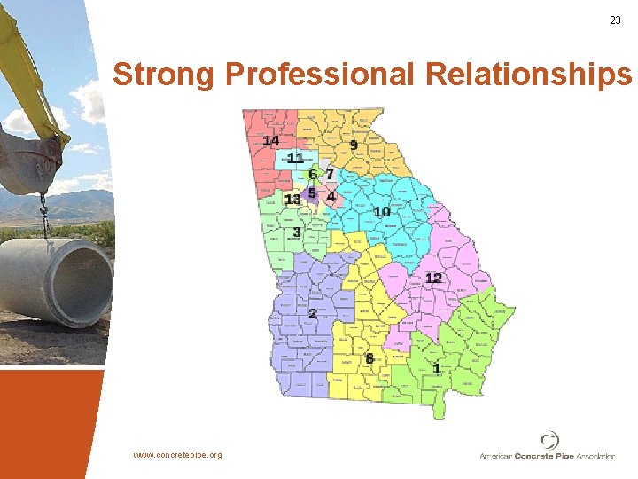23 Strong Professional Relationships www. concretepipe. org 