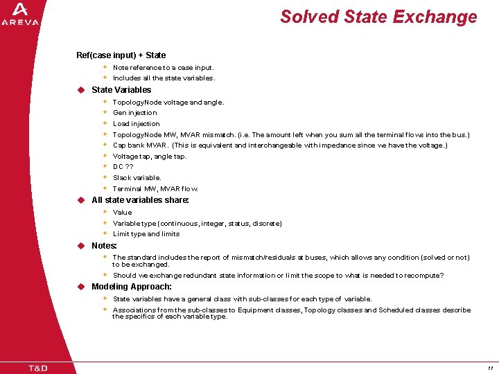 Solved State Exchange Ref(case input) + State w Note reference to a case input.