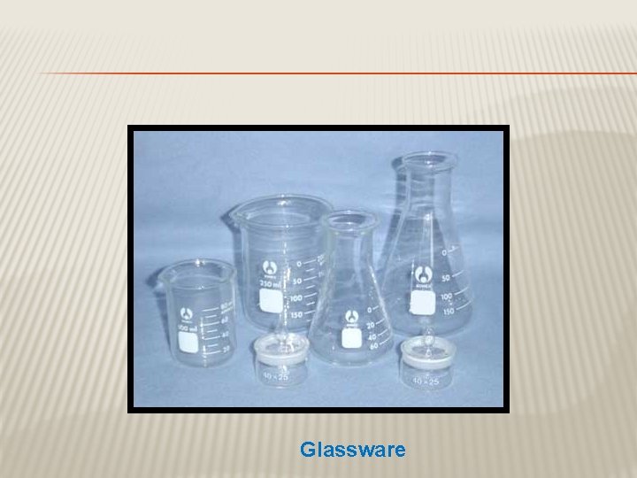 Glassware 