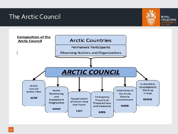 The Arctic Council 10 