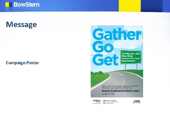 Message Campaign Poster 