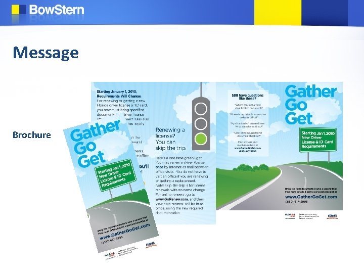 Message Brochure 