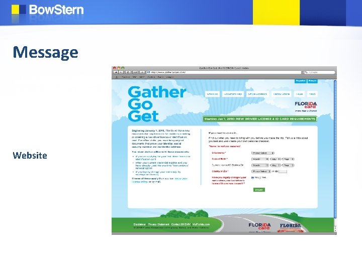 Message Website 