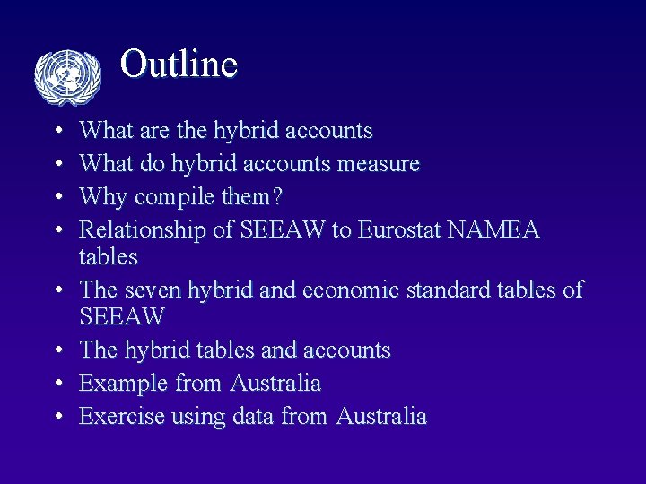 Outline • • What are the hybrid accounts What do hybrid accounts measure Why