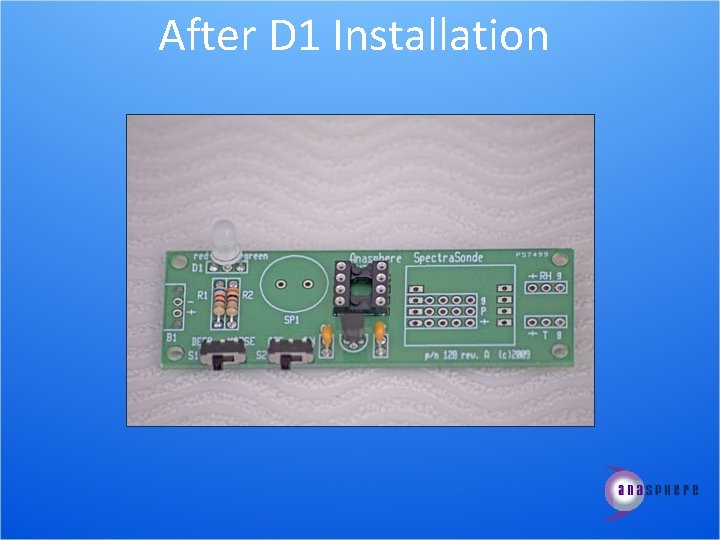 After D 1 Installation 