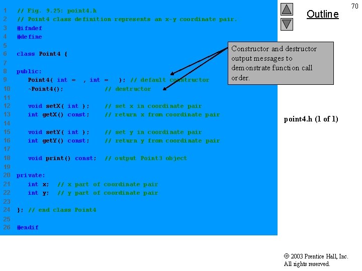 1 2 3 4 // Fig. 9. 25: point 4. h // Point 4