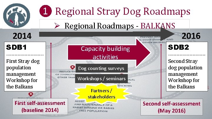 ❶ Regional Stray Dog Roadmaps 2014 Ø Regional Roadmaps - BALKANS SDB 1 -----------First