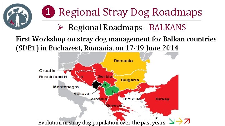 ❶ Regional Stray Dog Roadmaps Ø Regional Roadmaps - BALKANS First Workshop on stray