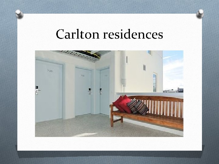 Carlton residences 