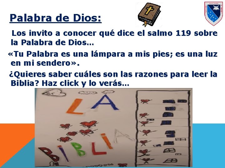 Palabra de Dios: Los invito a conocer qué dice el salmo 119 sobre la