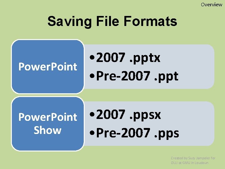 Power Point basics and beyond July 14 15