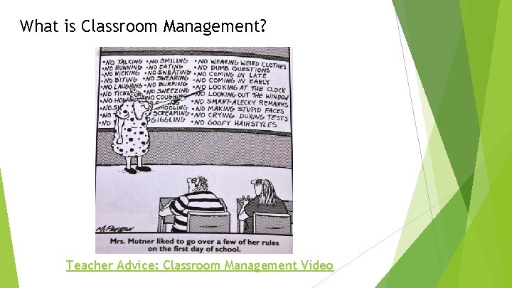 What is Classroom Management? Teacher Advice: Classroom Management Video 