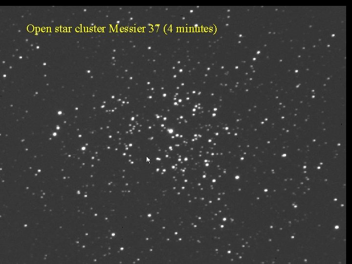 Open star cluster Messier 37 (4 minutes) 