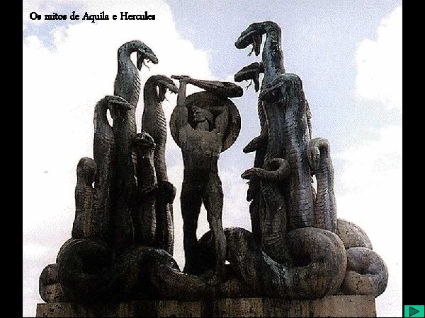 Os mitos de Aquila e Hercules 