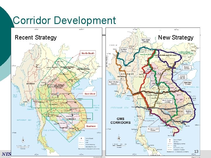 Corridor Development Recent Strategy NESDB New Strategy 13 