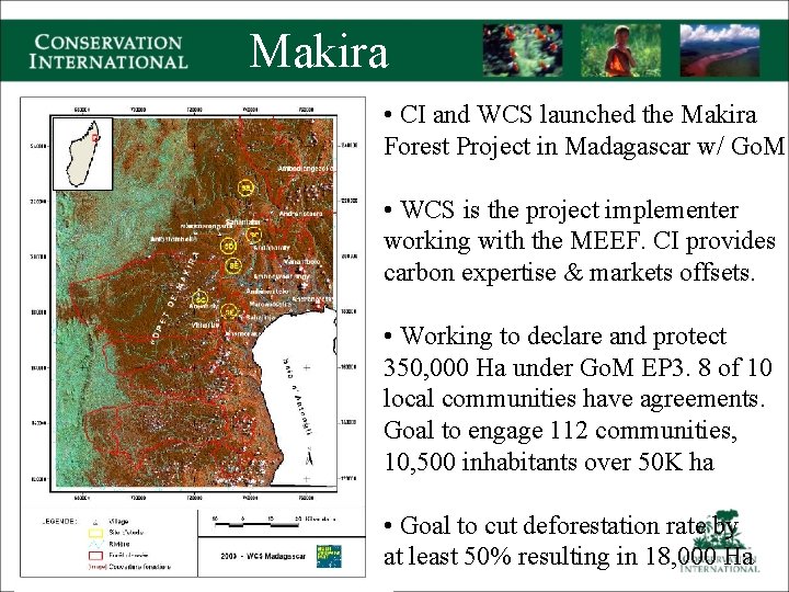 Makira • CI and WCS launched the Makira Forest Project in Madagascar w/ Go.