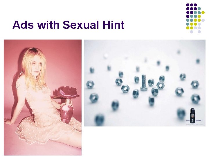 Ads with Sexual Hint 