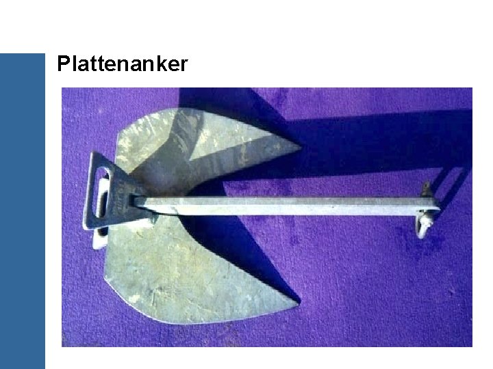 Plattenanker 