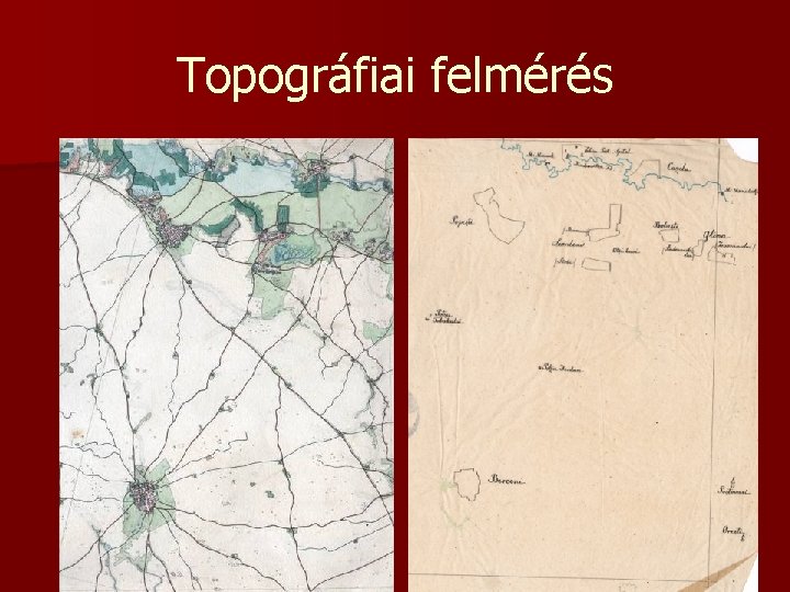 Topográfiai felmérés 