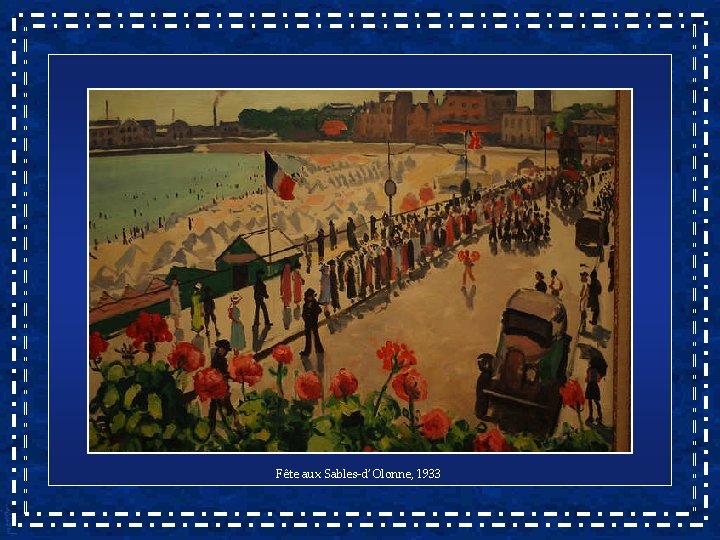 Fête aux Sables-d’Olonne, 1933 