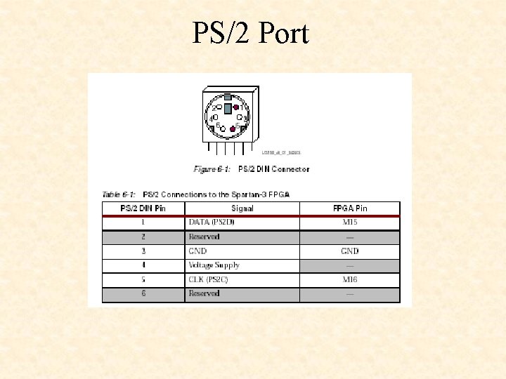 PS/2 Port 