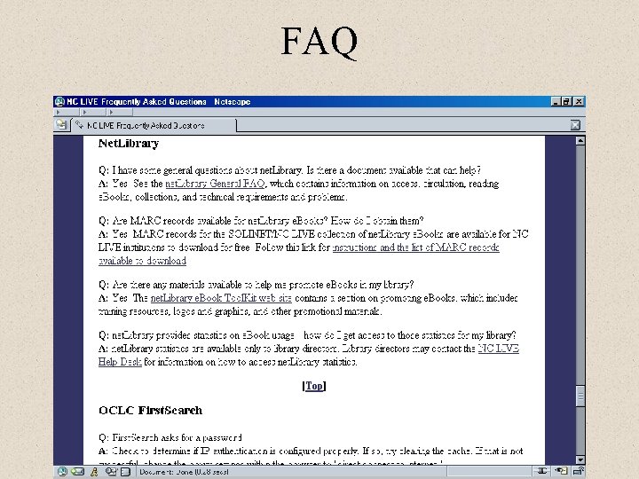 FAQ 