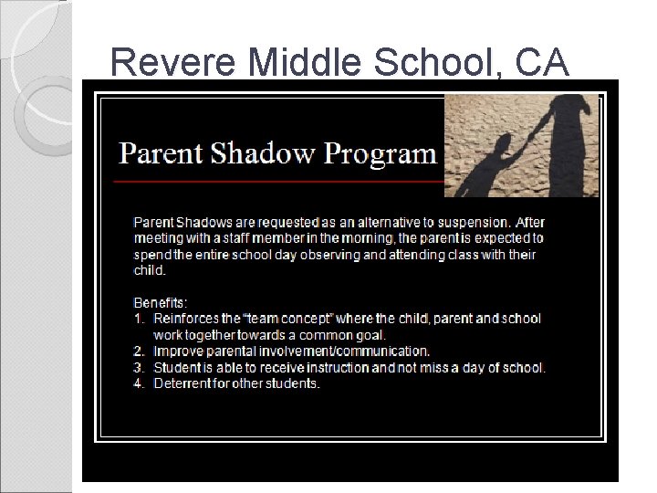 Revere Middle School, CA 