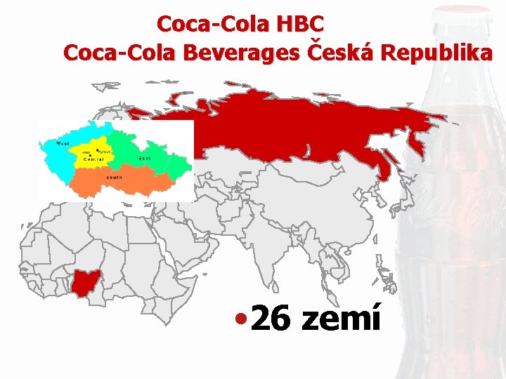 Coca-Cola HBC Coca-Cola Beverages Česká Republika • 26 zemí 