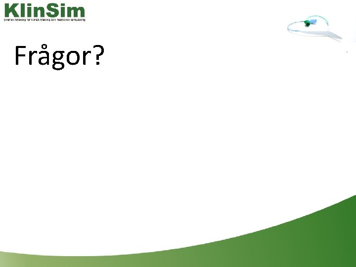 Frågor? 