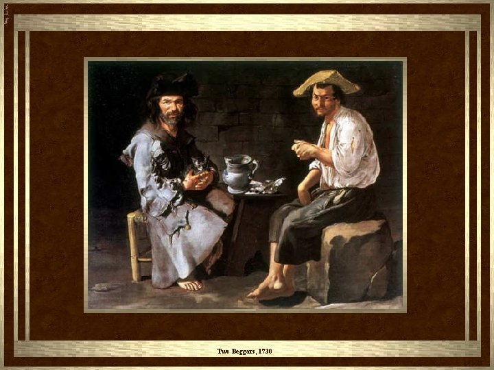 Two Beggars, 1730 