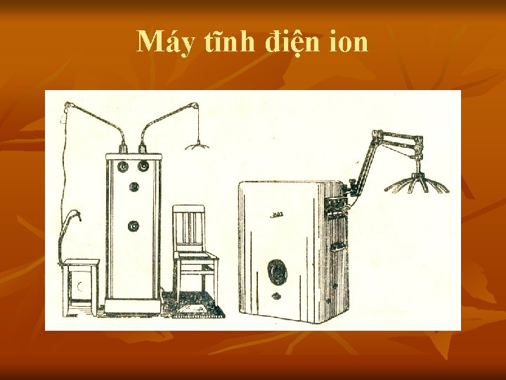 Máy tĩnh điện ion 