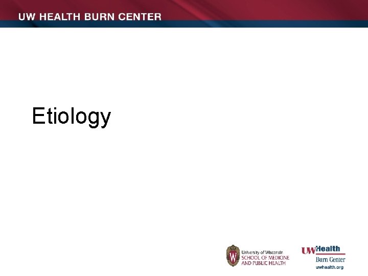 Etiology 