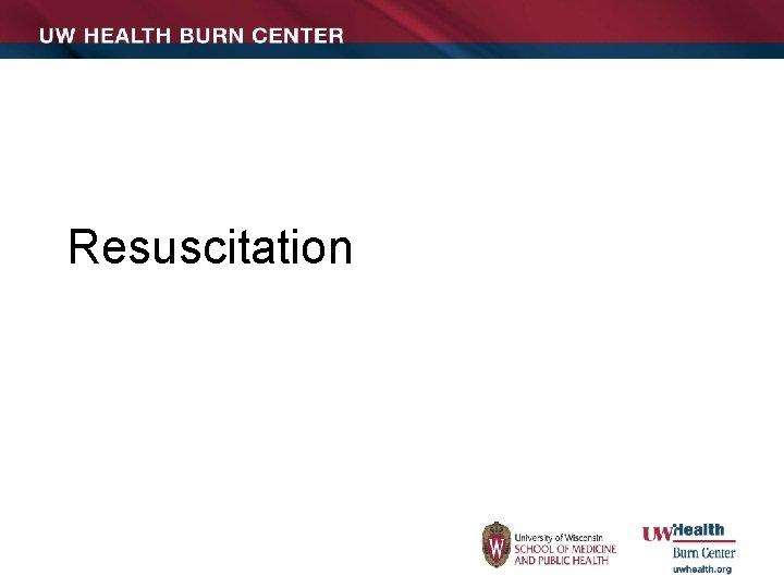 Resuscitation 