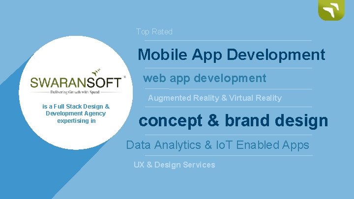 Top Rated Mobile App Development web app development v is a Full Stack Design
