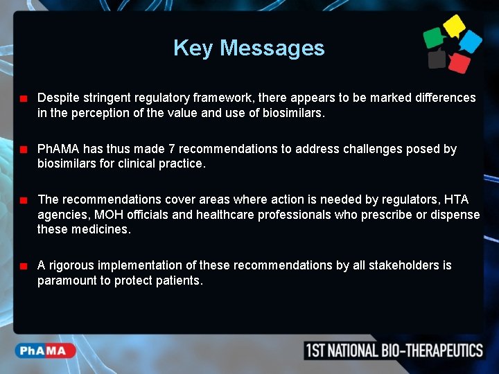 Key Messages Despite stringent regulatory framework, there appears to be marked differences in the