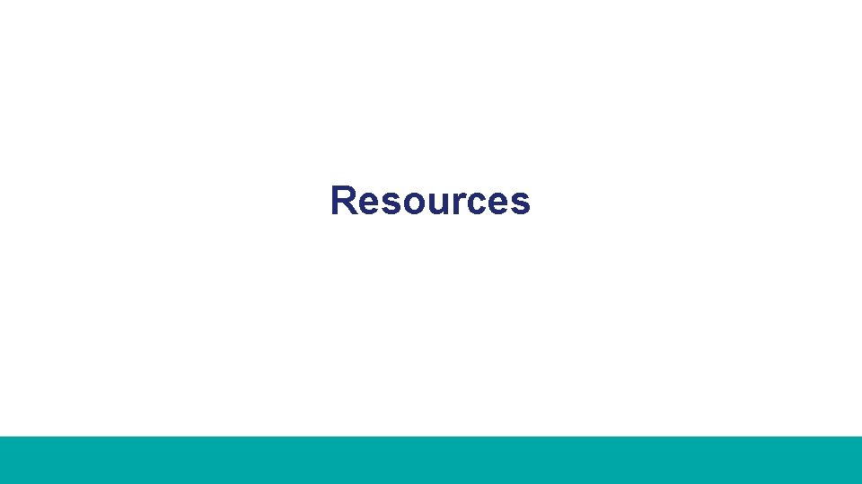 Resources 