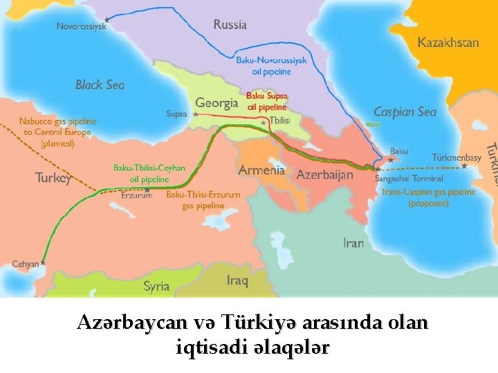 Azərbaycan və Türkiyə arasında olan iqtisadi əlaqələr 