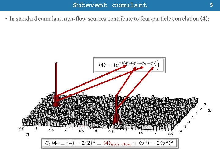 Subevent cumulant 5 